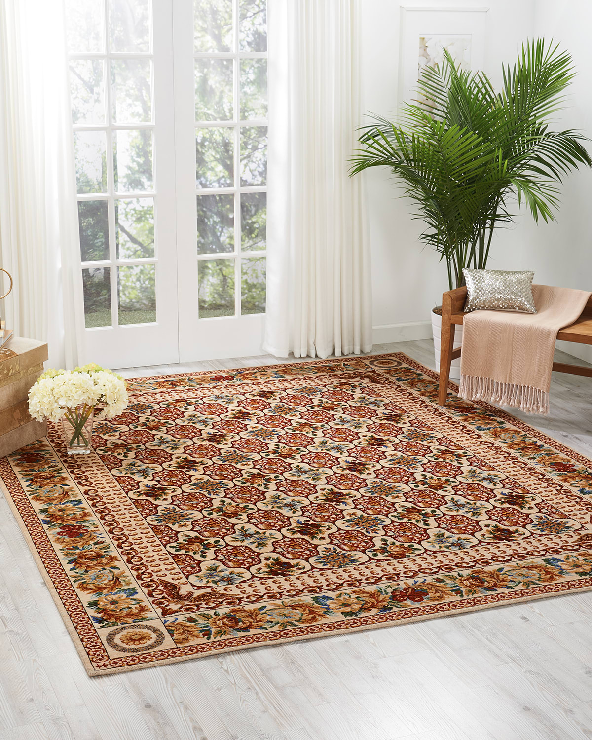 Fredonia Loom-Woven Rug, 5' x 8'