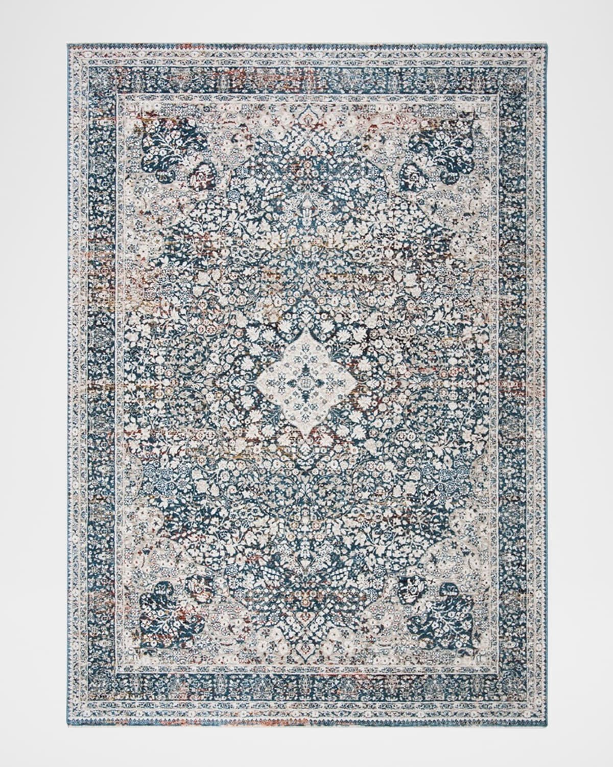 Fleur Power-Loomed Rug, 5' x 8'