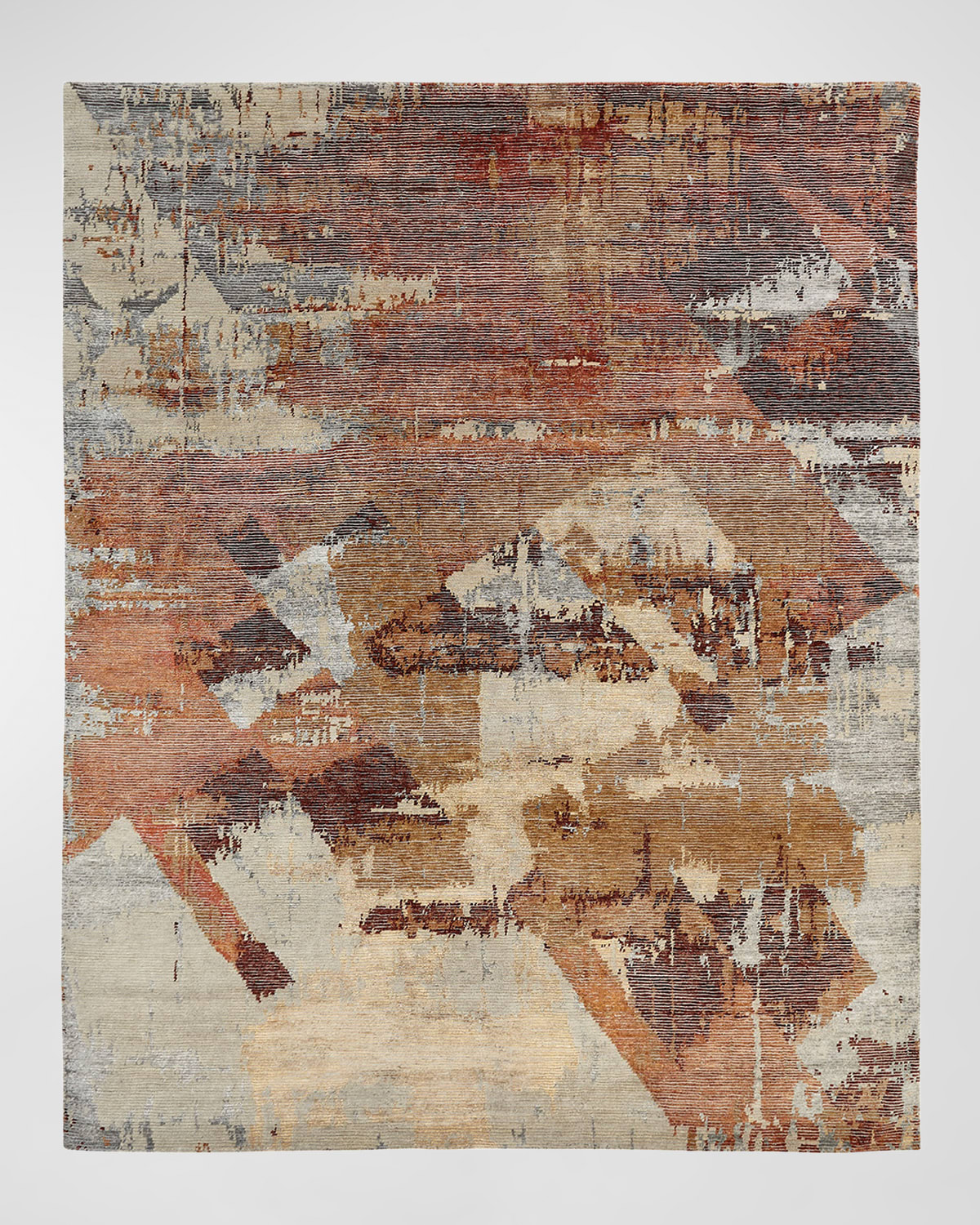 Birdsong Hand-Knotted Rug, 6' x 9'
