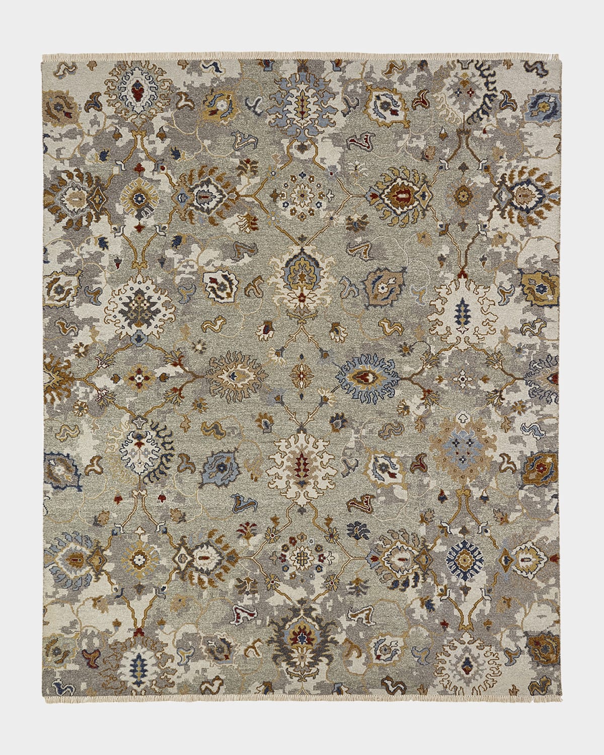 Maiden Soumak Weave Knotted Rug, 9' x 12'