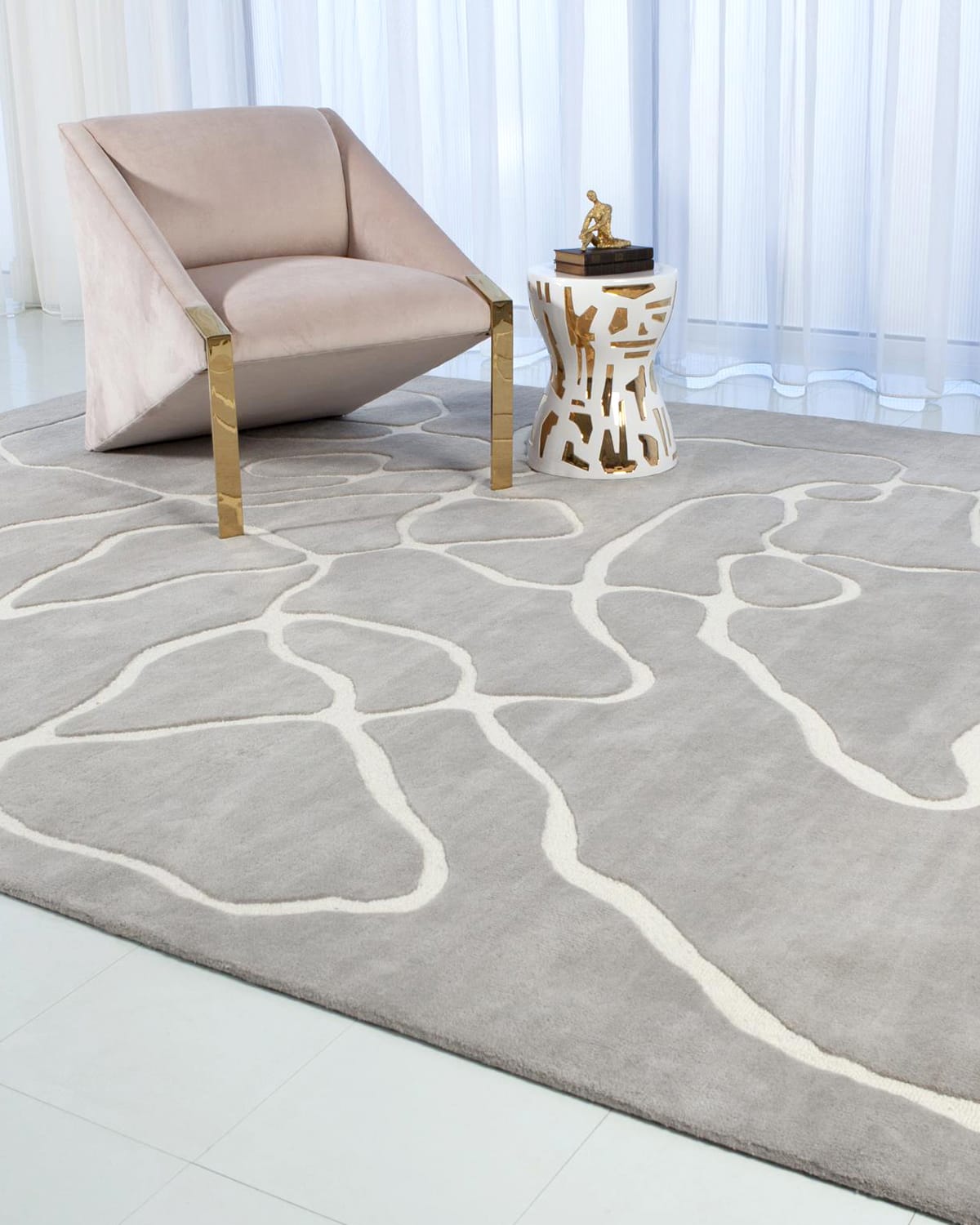 Squiggle Rug, 9' x 12'