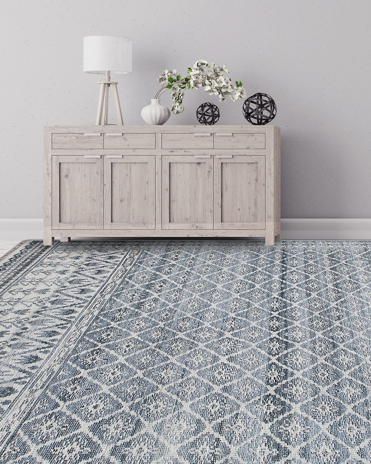 Kandor Hand-Knotted Rug, 6' x 9'