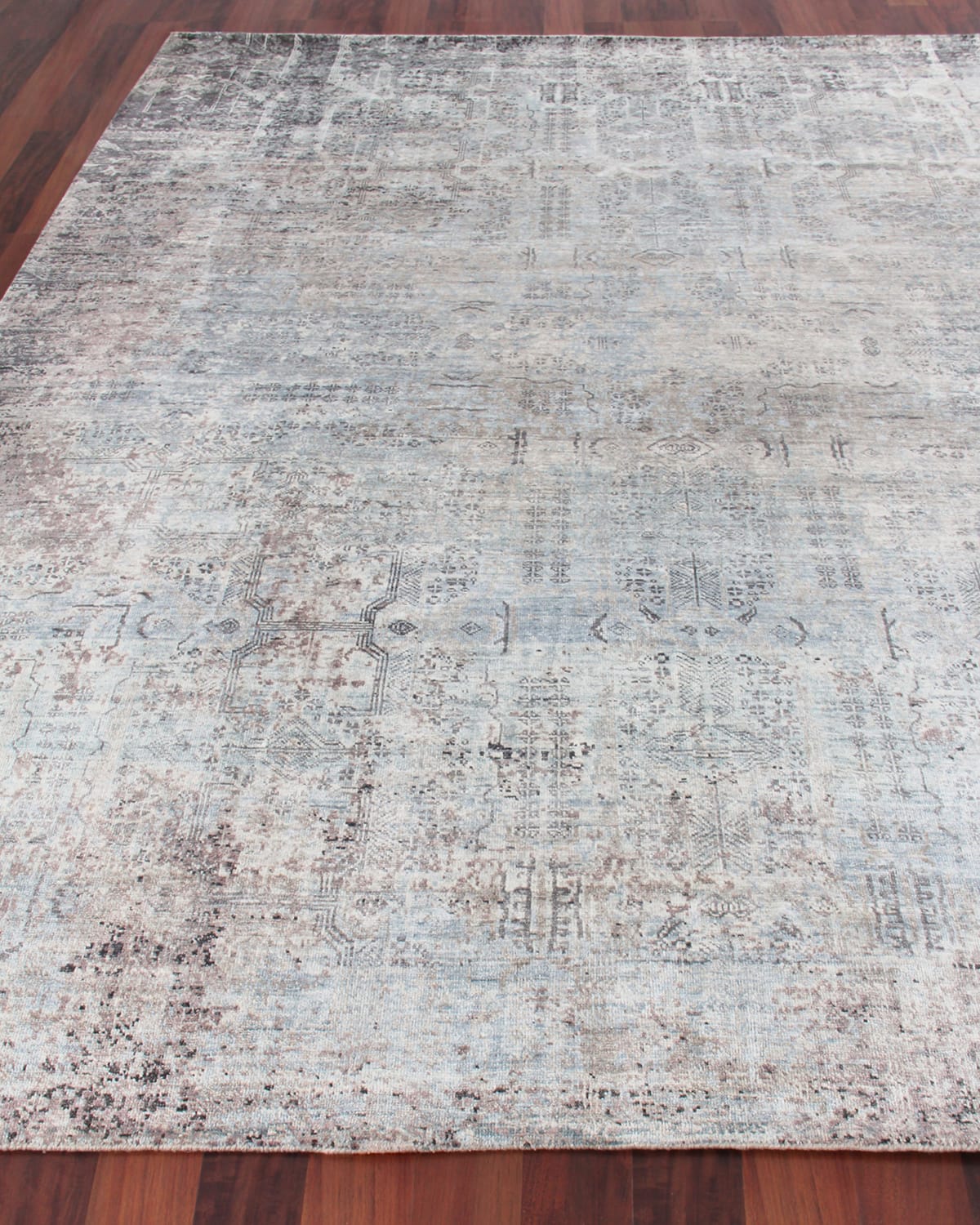 Sanctuary Hand-Knotted Silk Rug, 9' x 12'