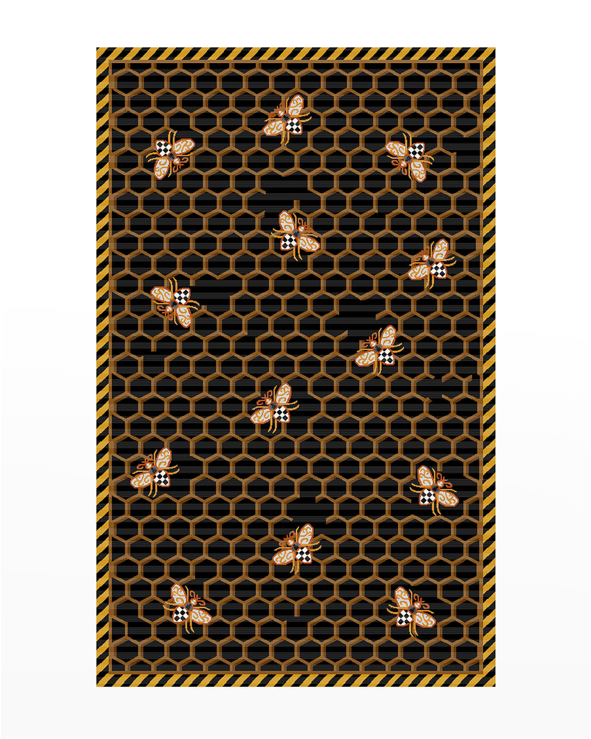 Queen Bee Rug, 5' X 8'