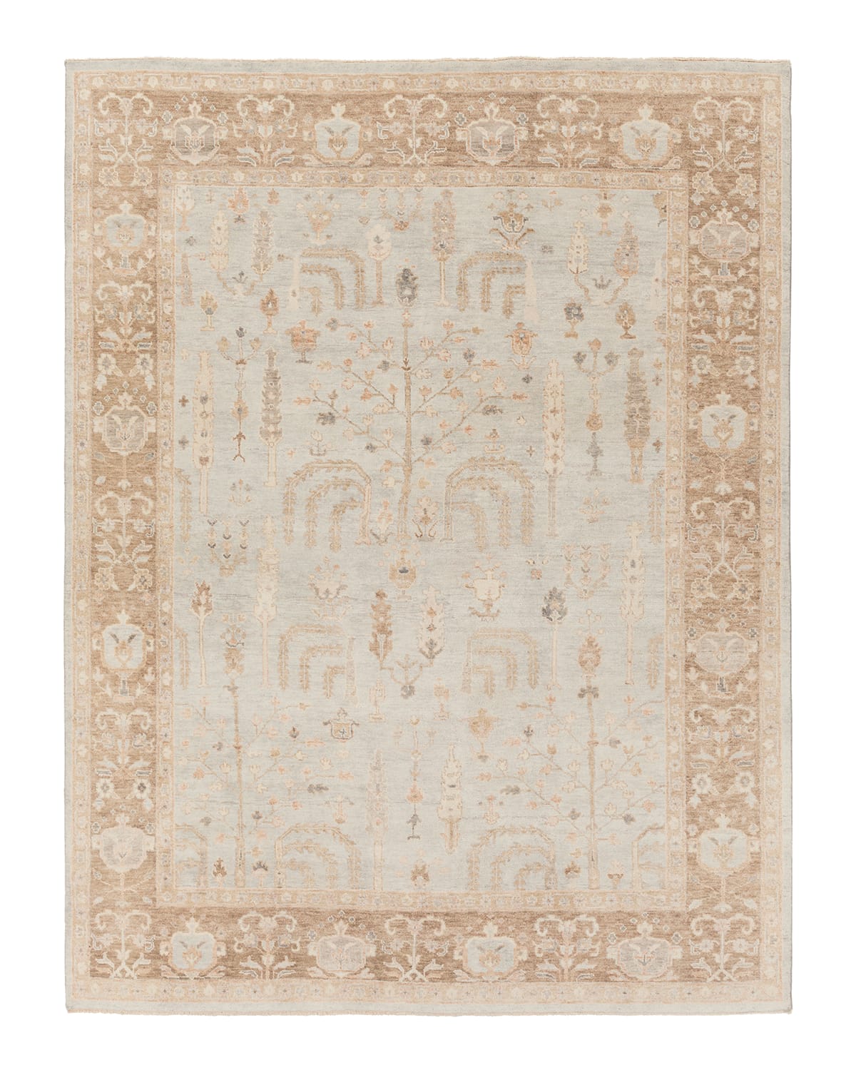 Whetstone Hand-Knotted Rug, 6' x 9'