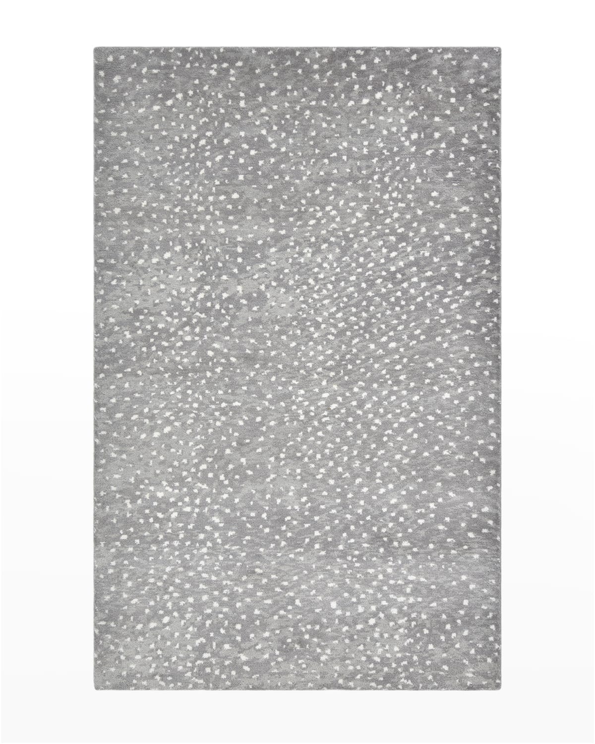 Arash Hand-Knotted Rug, Gray - 8' x 10'