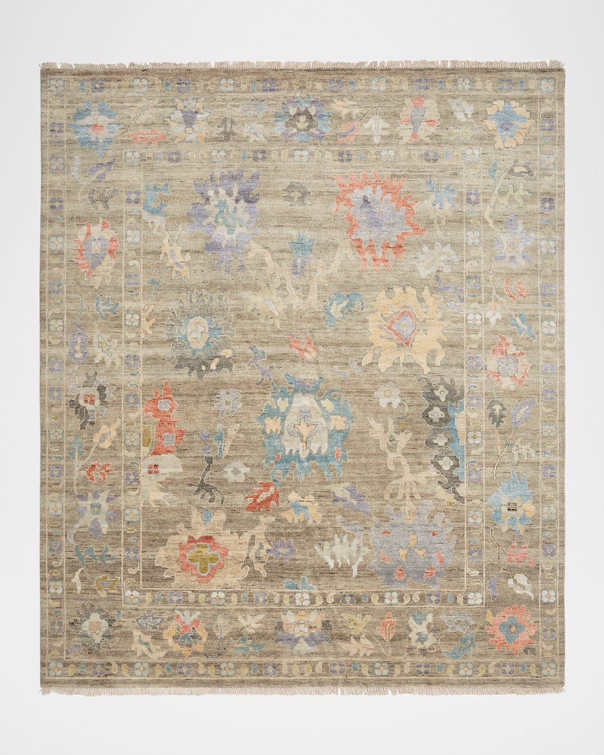 Harrell Hand Knotted Rug, 6' x 9'