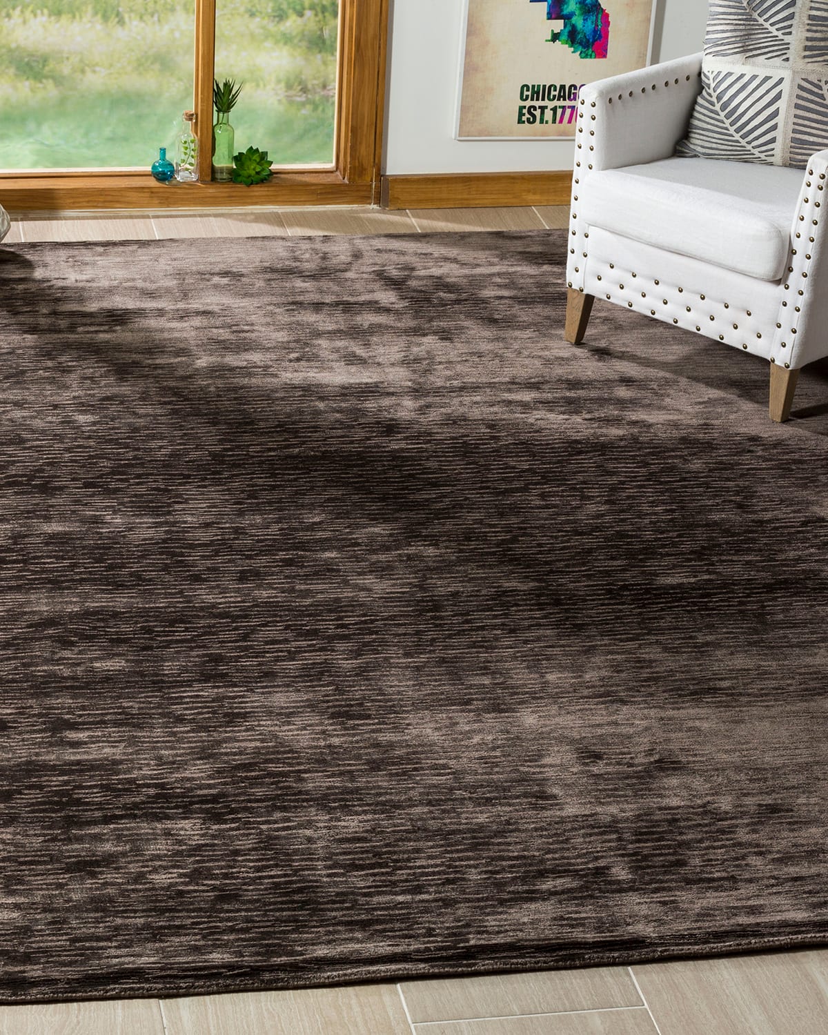 Payton Hand-Knotted Rug, 6' x 9'