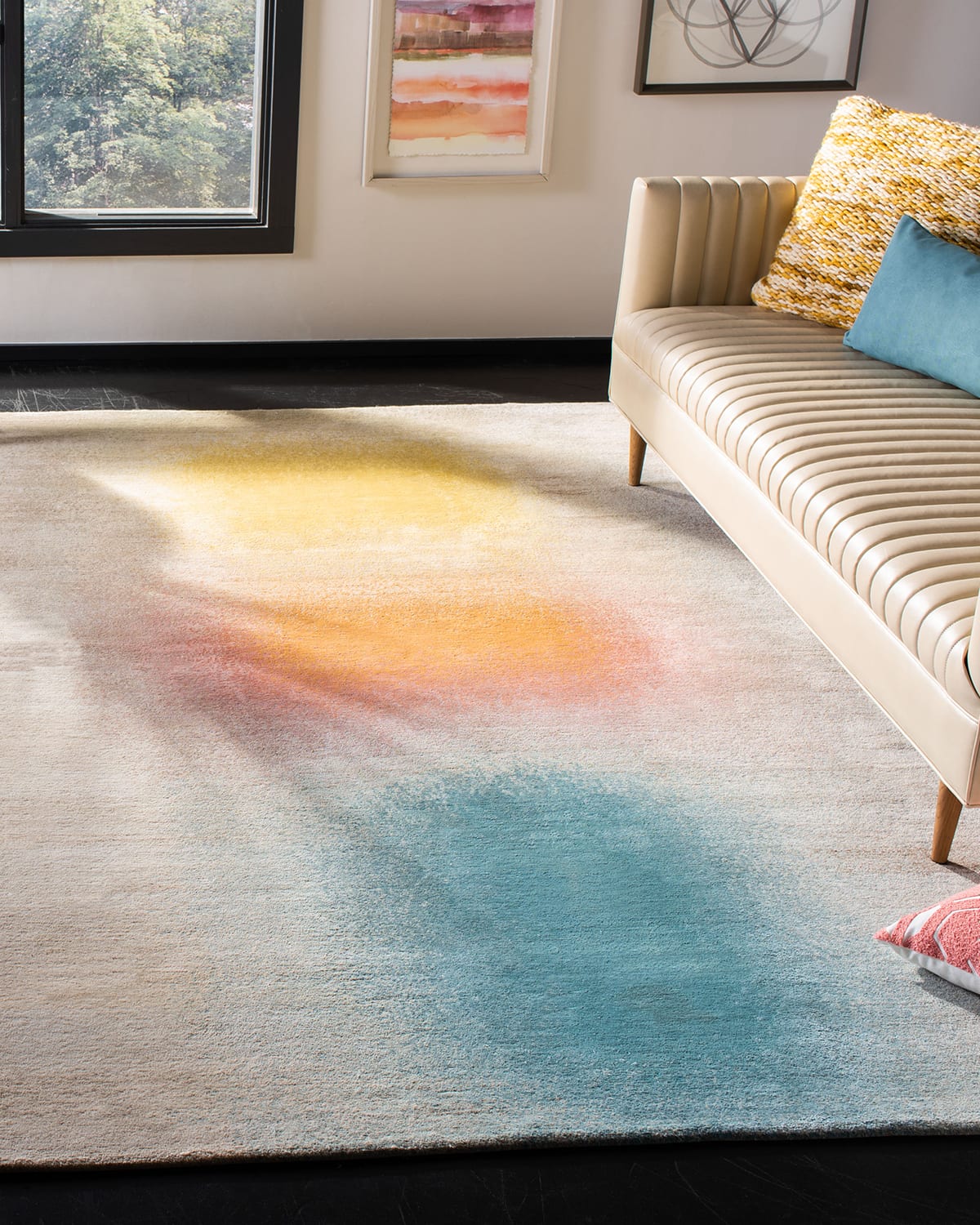 Prescott Hand-Knotted Rug, 6' x 9'