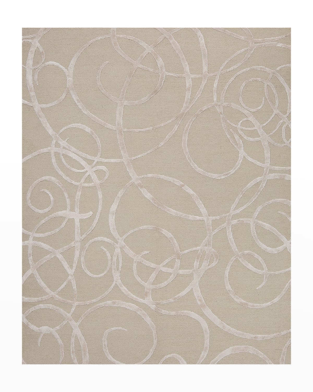 Larkspur Hand-Knotted Rug, 6' x 9'