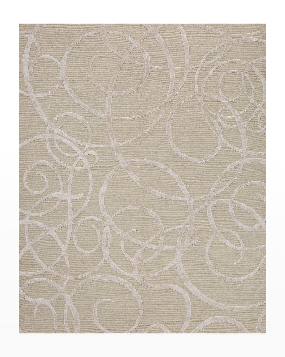 Larkspur Hand-Knotted Rug, 8' x 10'