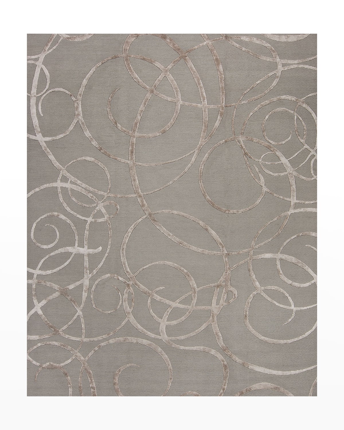 Larkspur Hand-Knotted Rug, 9' x 12'