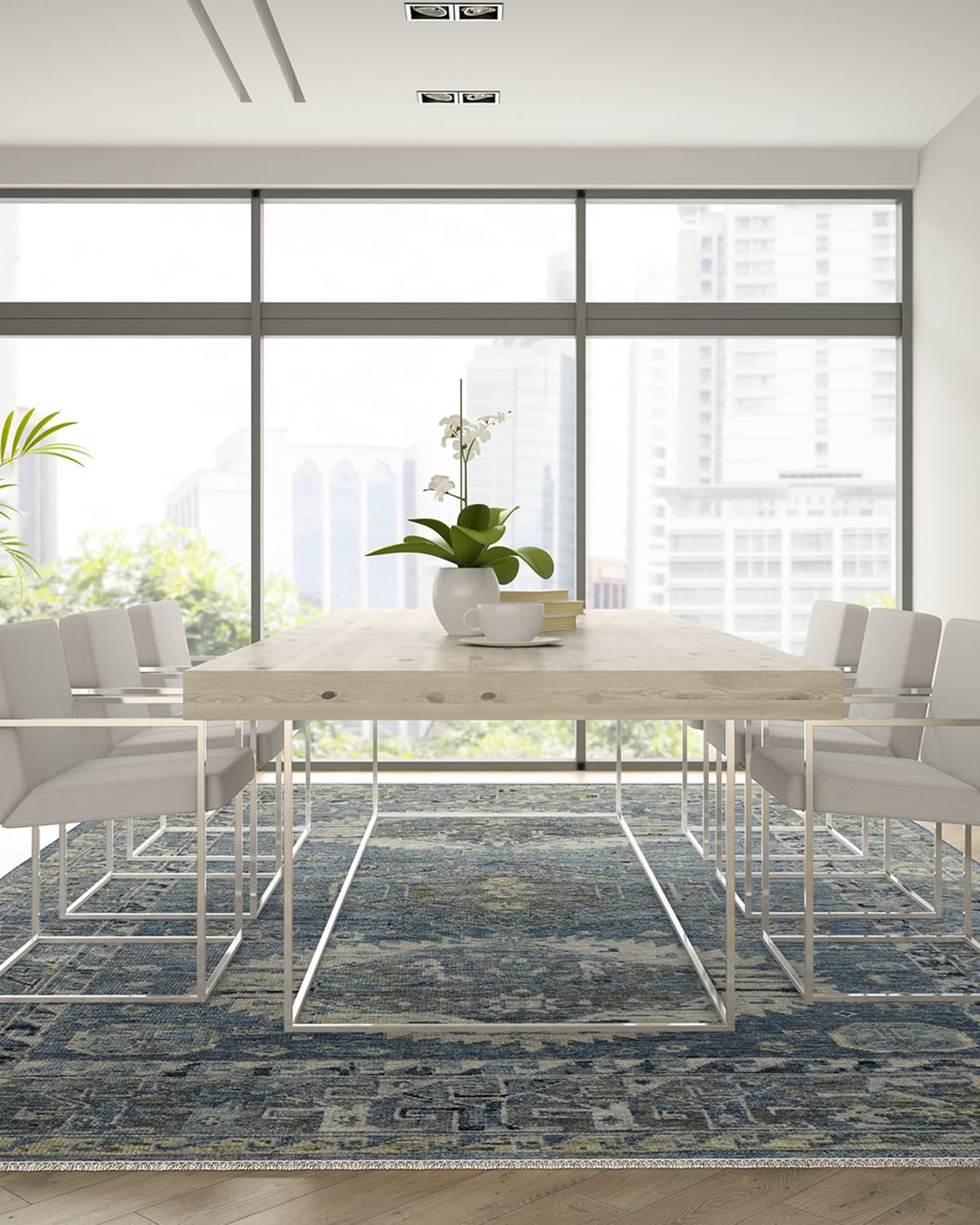 Huntley Hand-Knotted Rug, 8' x 10'