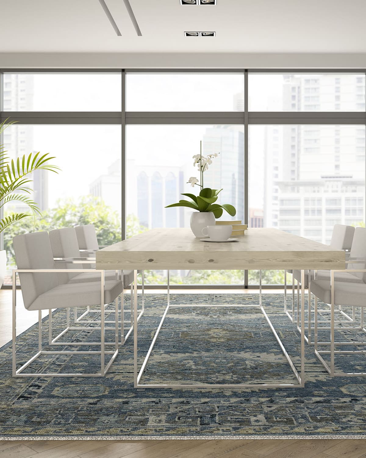 Huntley Hand-Knotted Rug, 10' x 14'