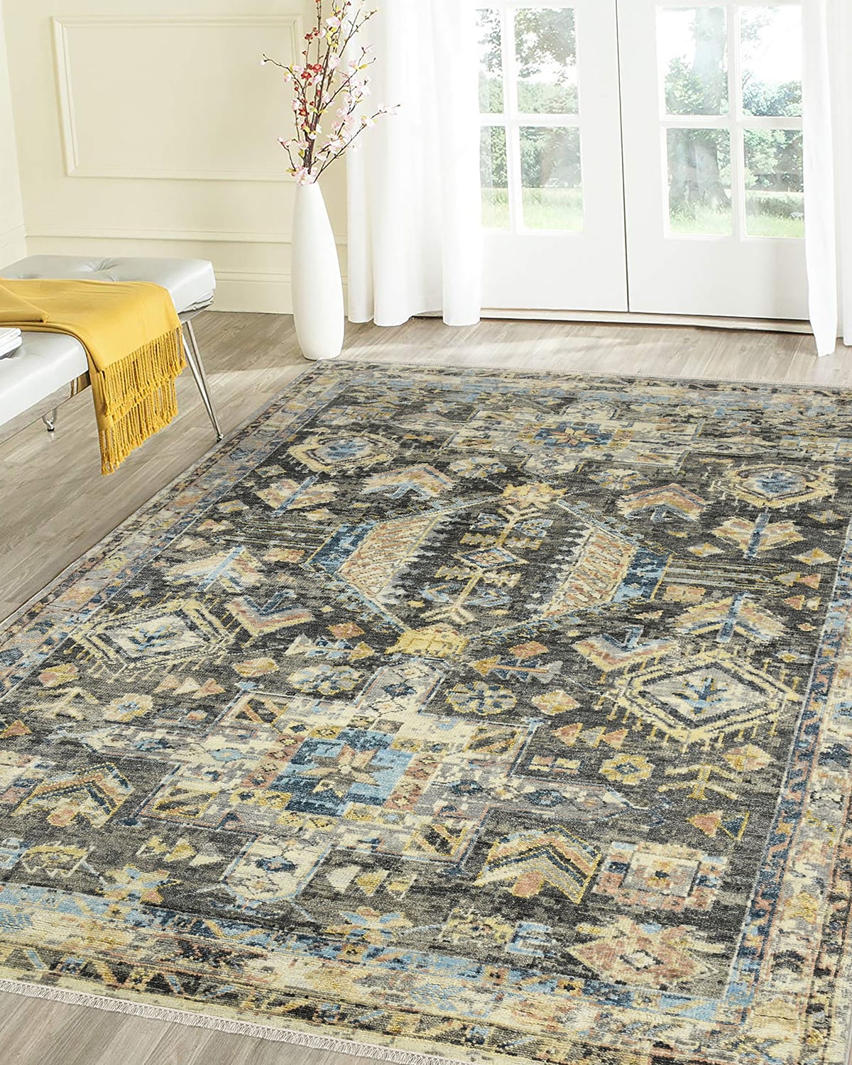 Laramire Hand-Knotted Rug, 10' x 14'