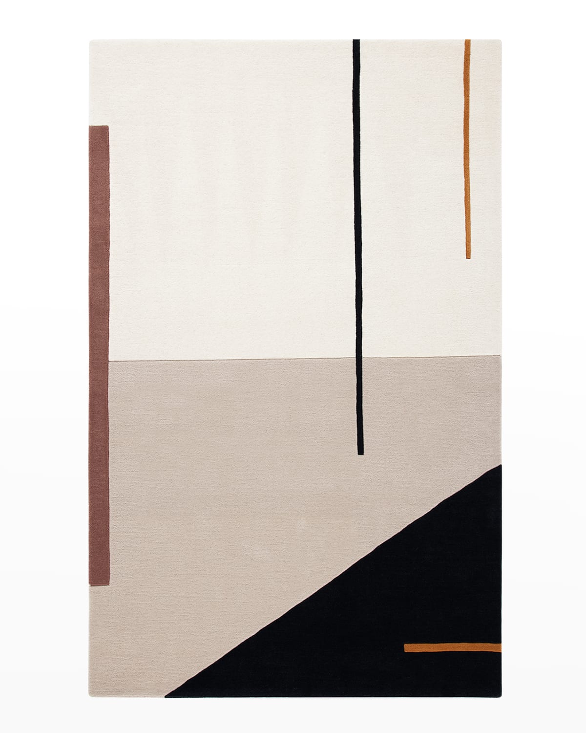 Lineal Hand-Tufted Rug, 8' x 10'