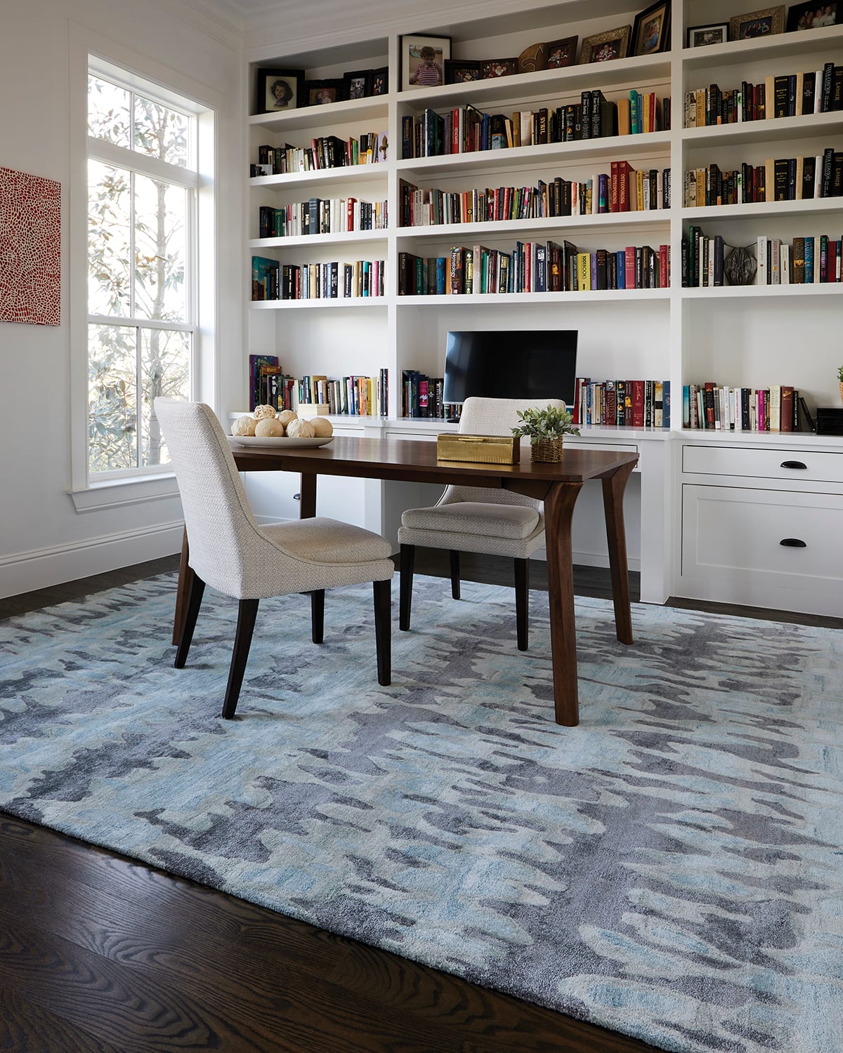 Orwell Contemporary Abstract Rug, 5' x 8'