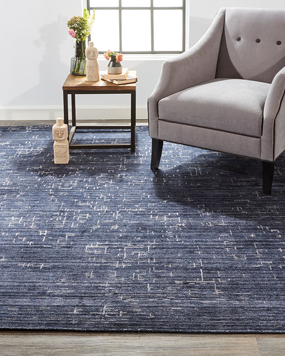 Miska Modern Abstract Minimalist Rug, 10' x 14'