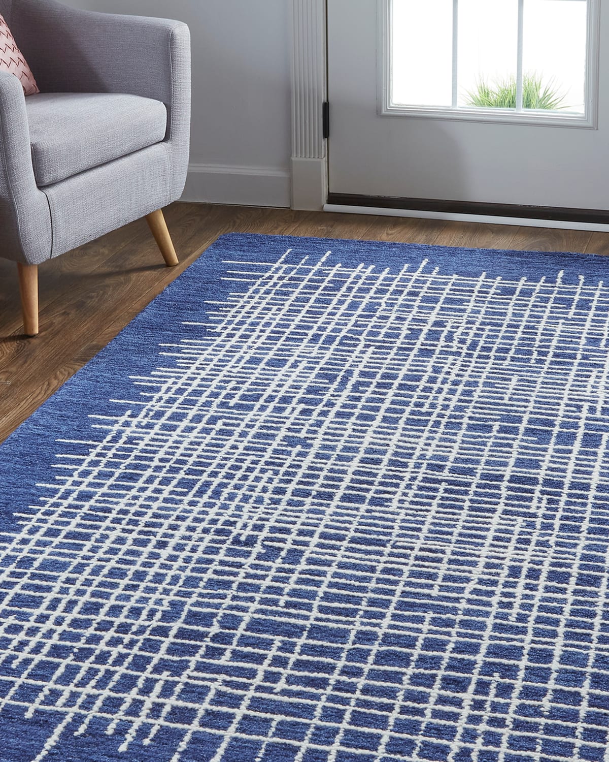 Carrick Modern Tufted Architectural Rug, 5' x 8'