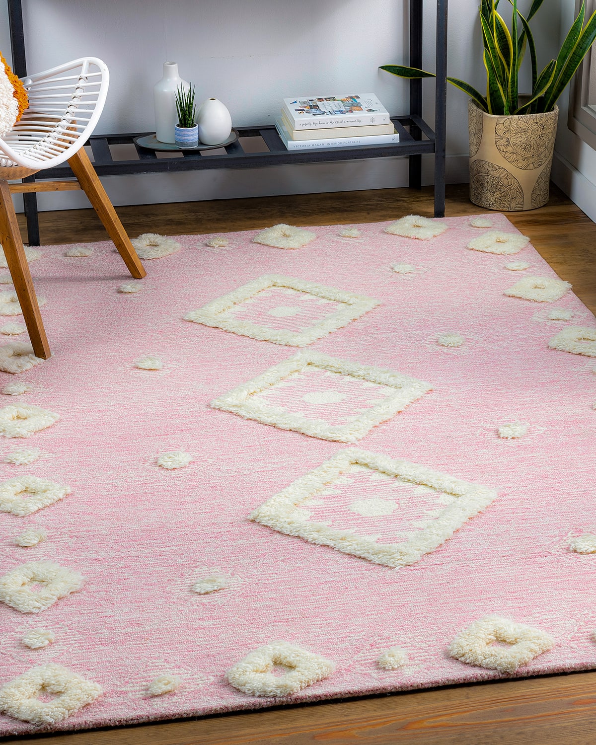 Lucie Hand-Tufted Rug, 6' x 9'