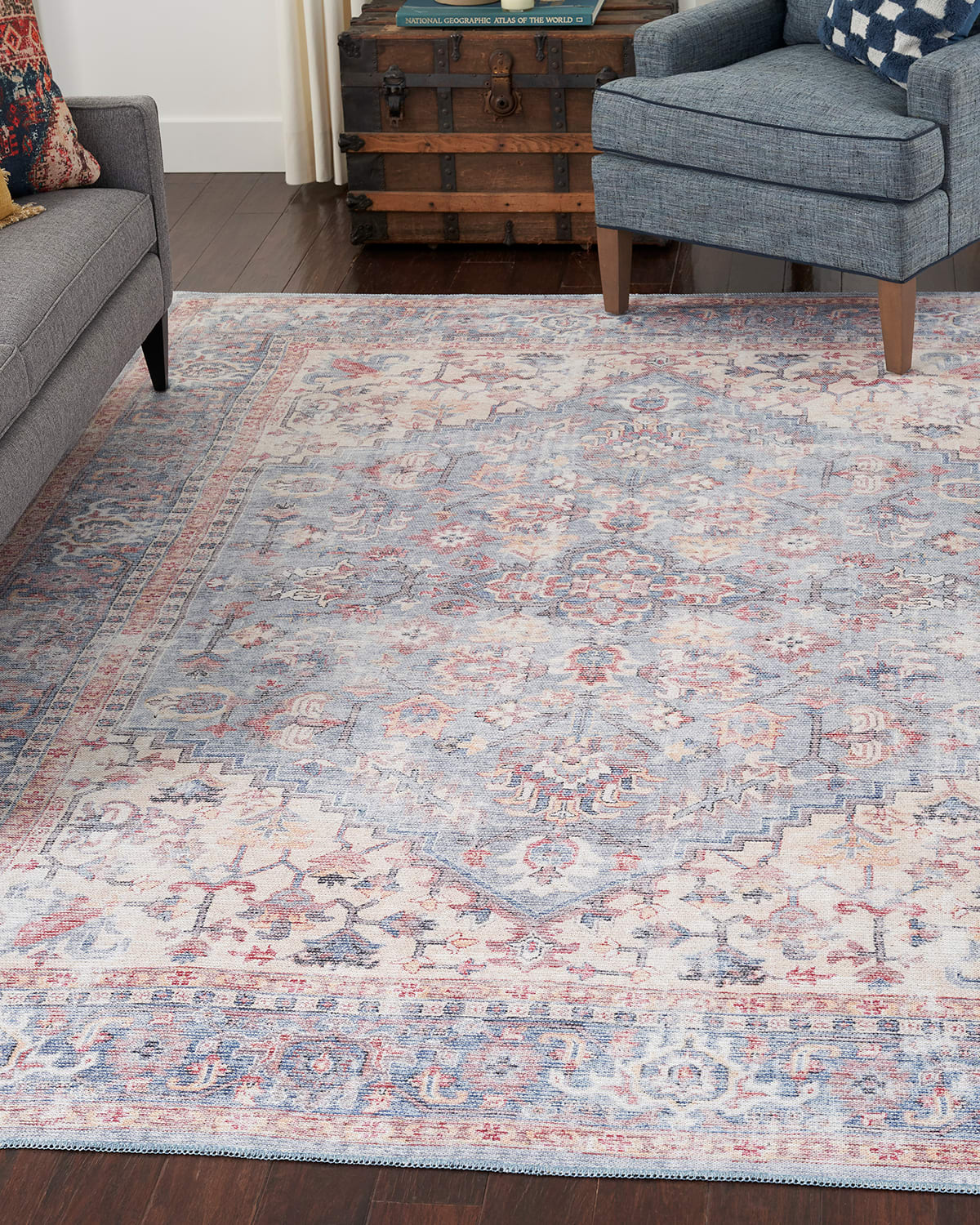 Jacob Washable Rug, 9' x 12'