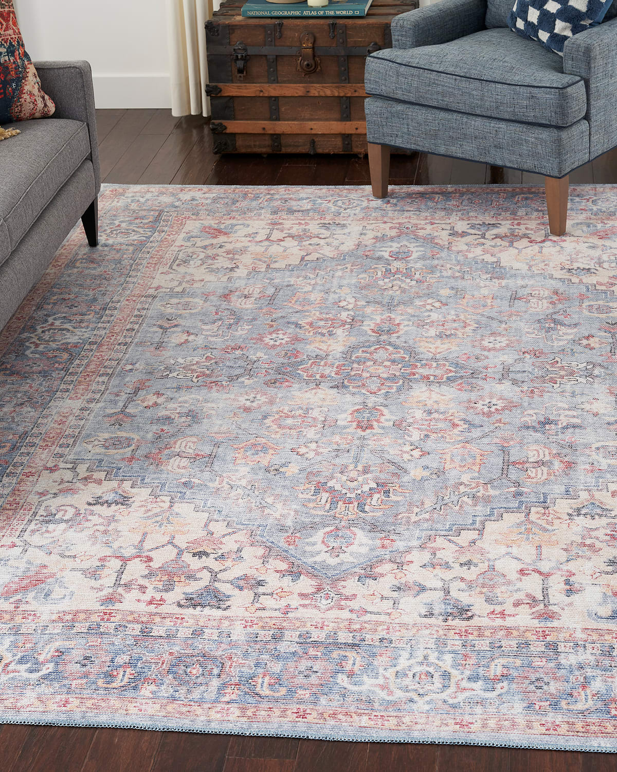 Jacob Washable Rug, 8' x 10'