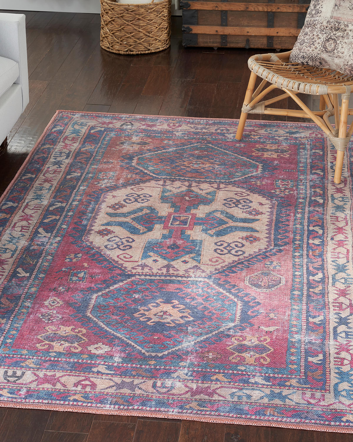 Faith Washable Runner, 2' x 6'