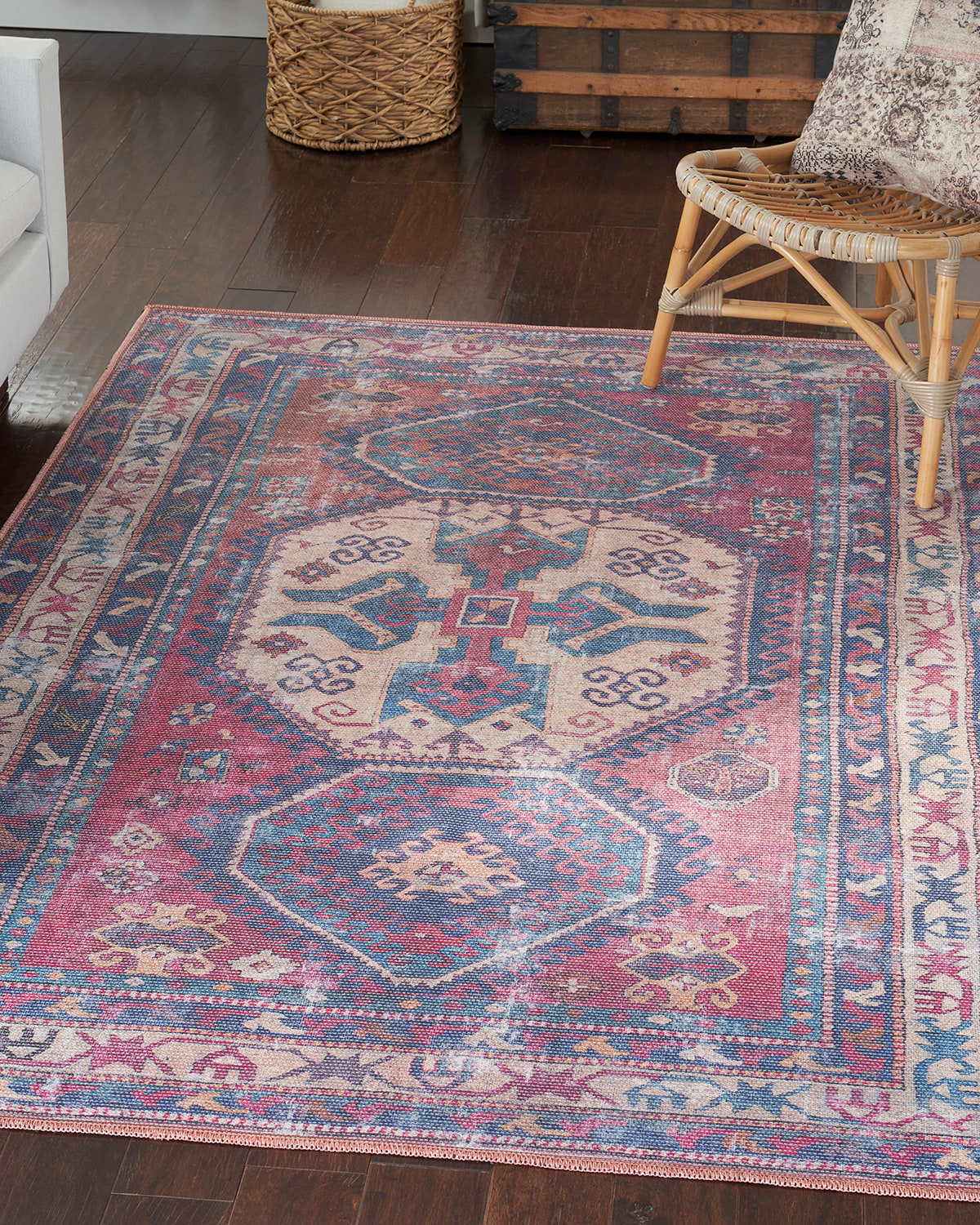 Faith Washable Rug, 5' x 8'