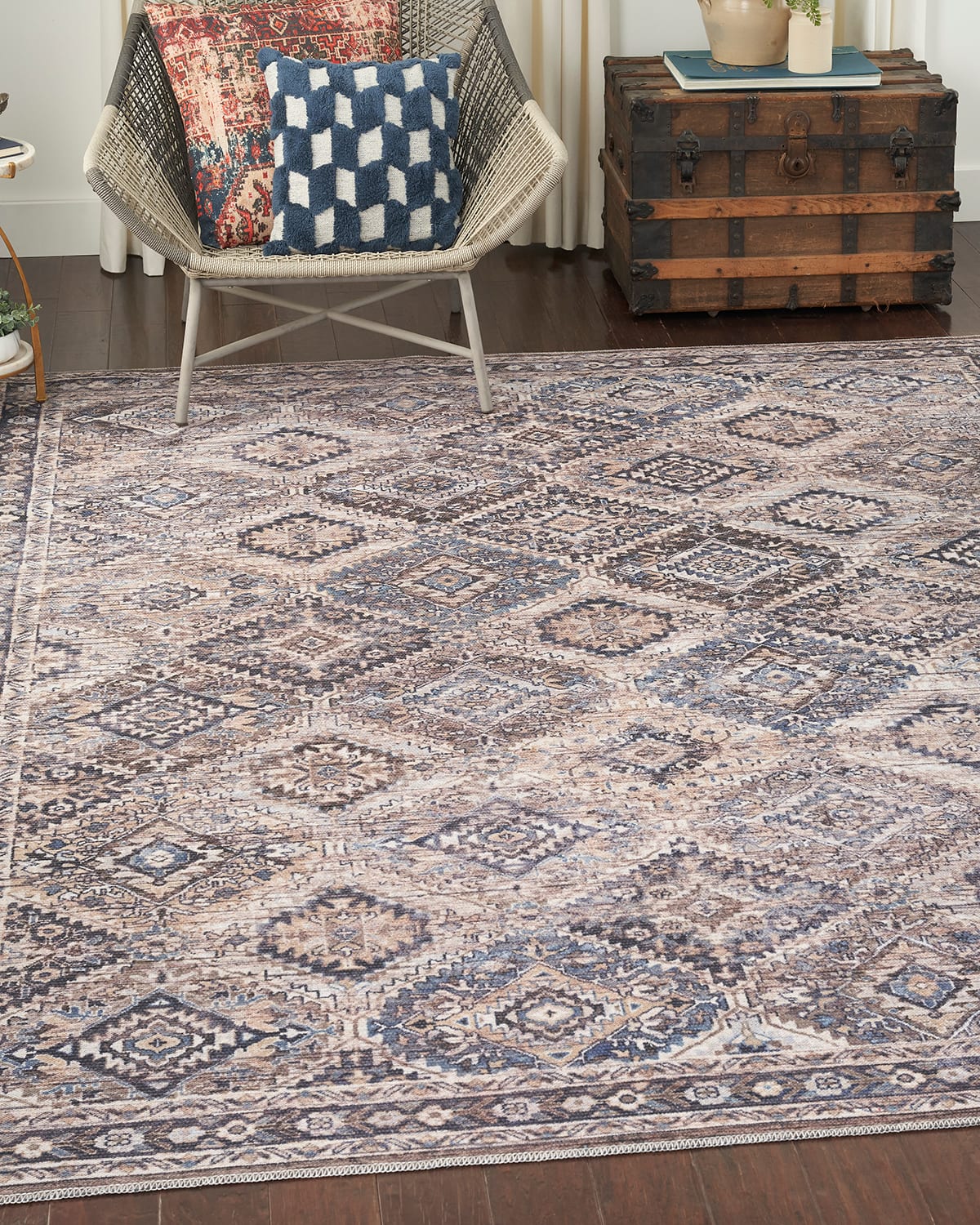 Panel Washable Rug, 4' x 6'