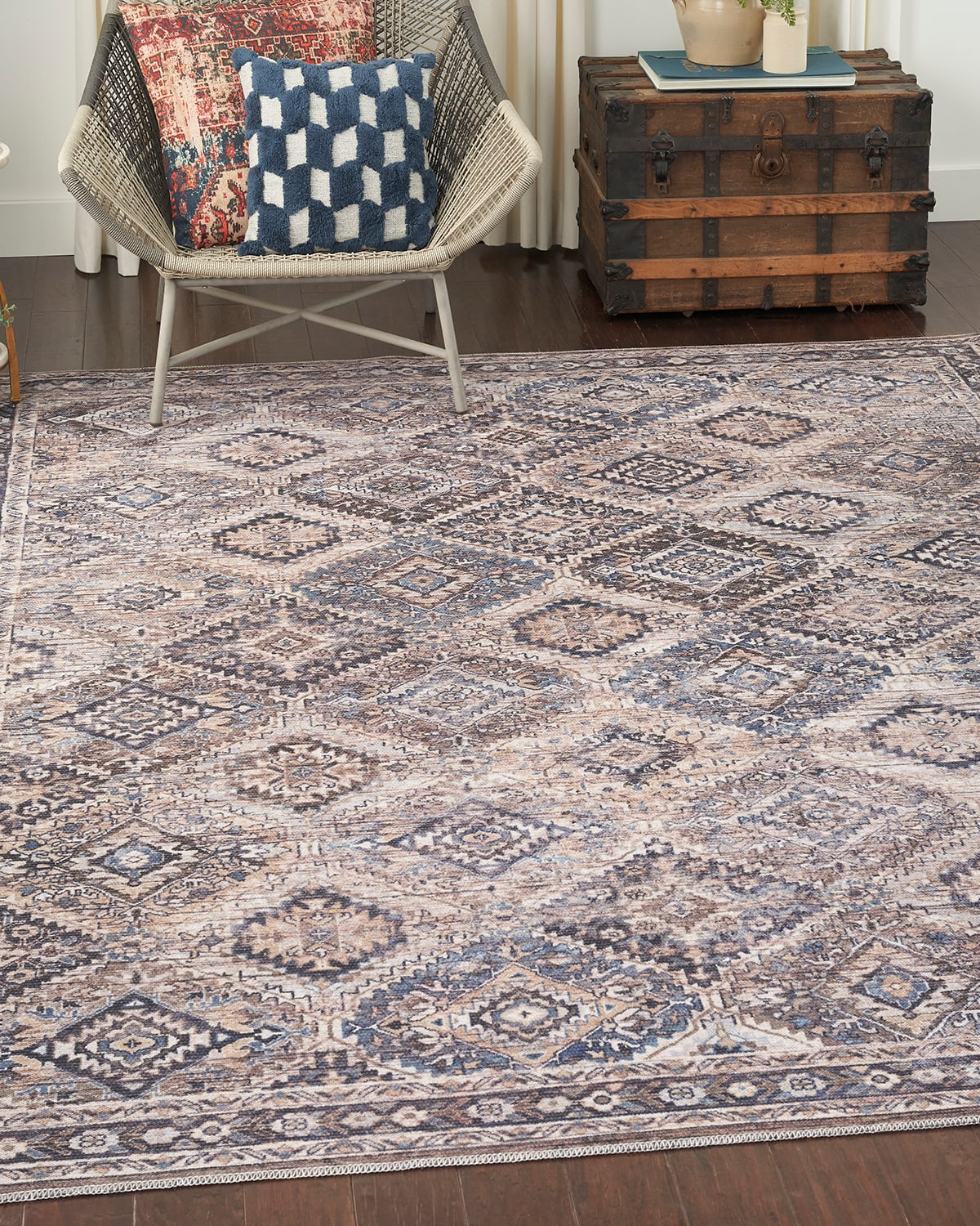 Panel Washable Rug, 5' x 8'