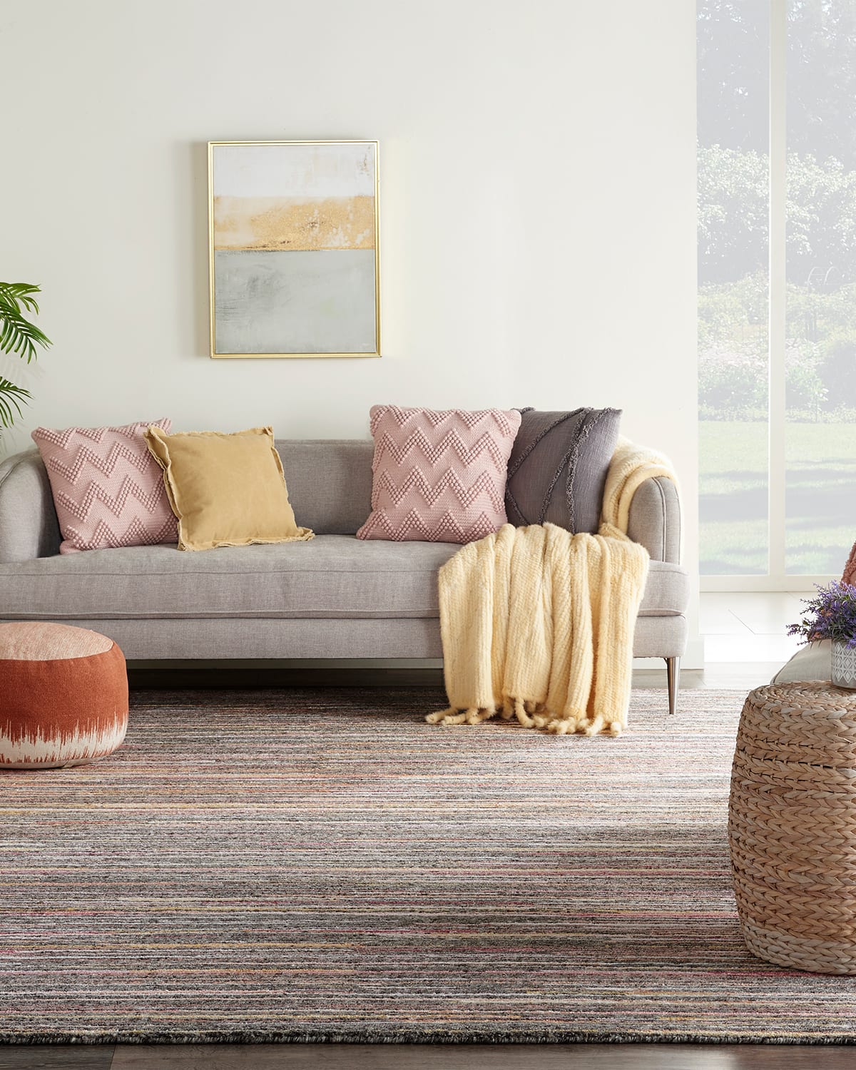 Logan Hand-Knotted Rug, 8' x 10'