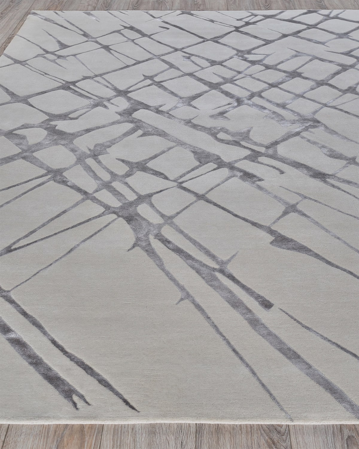 Zephyr Hand-Knotted Rug, 8' x 10'