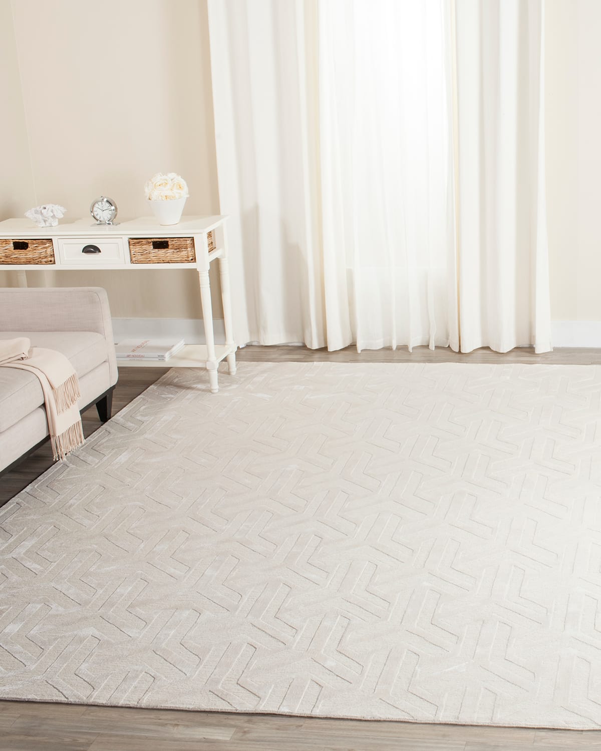 Leo Hand-Knotted Rug, 6' x 9'