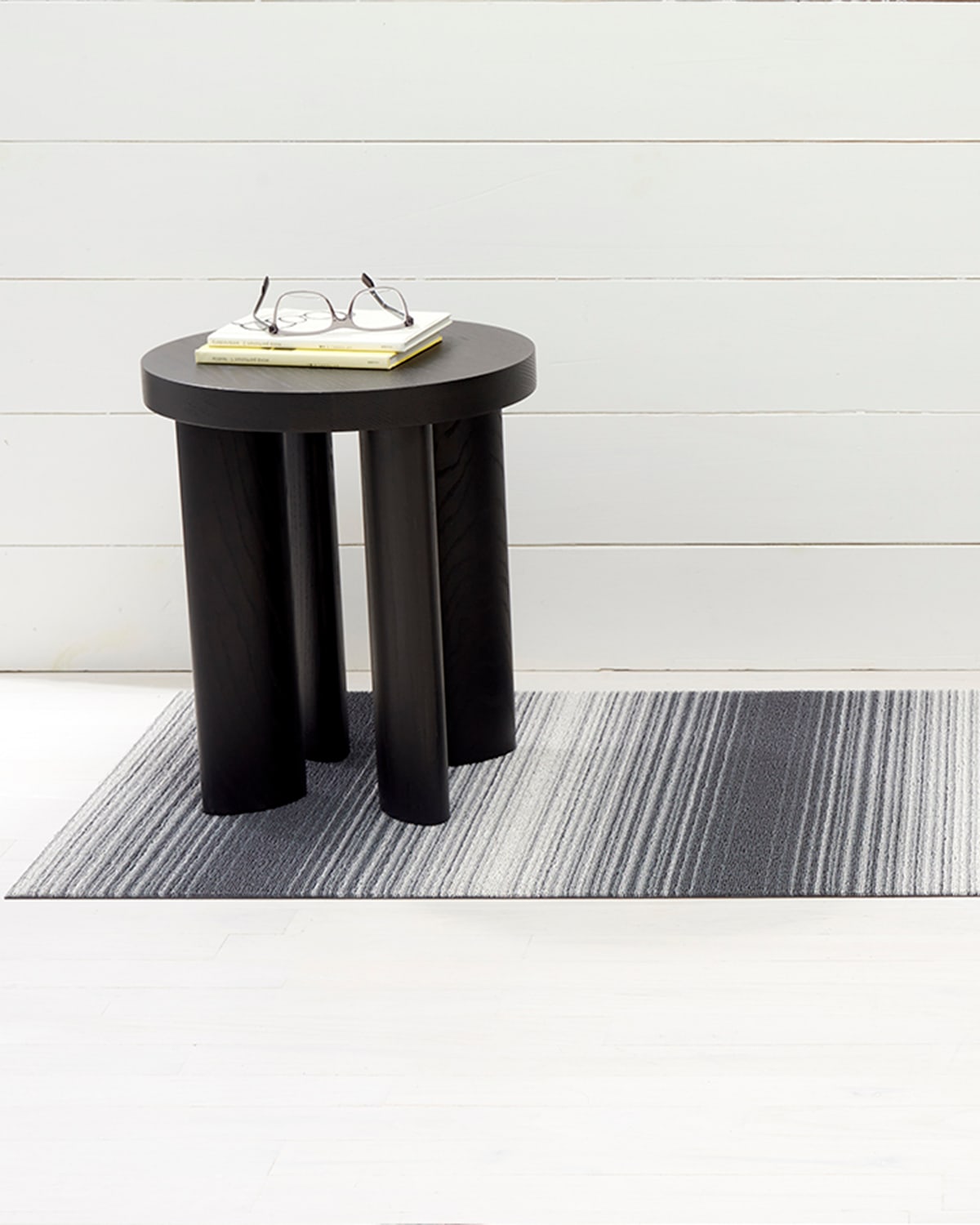 Fade Stripe Shag Rug, 2' x 6'