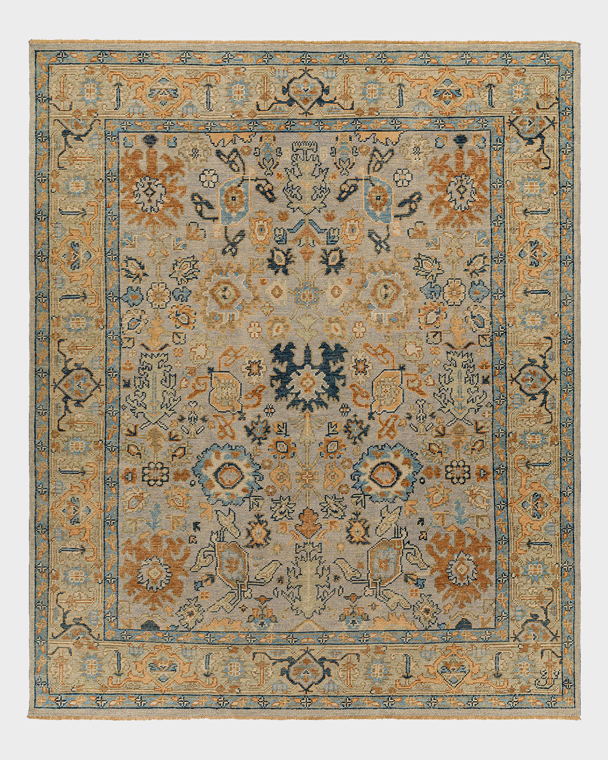 Ruby Hand-Knotted Rug, 6' x 9'