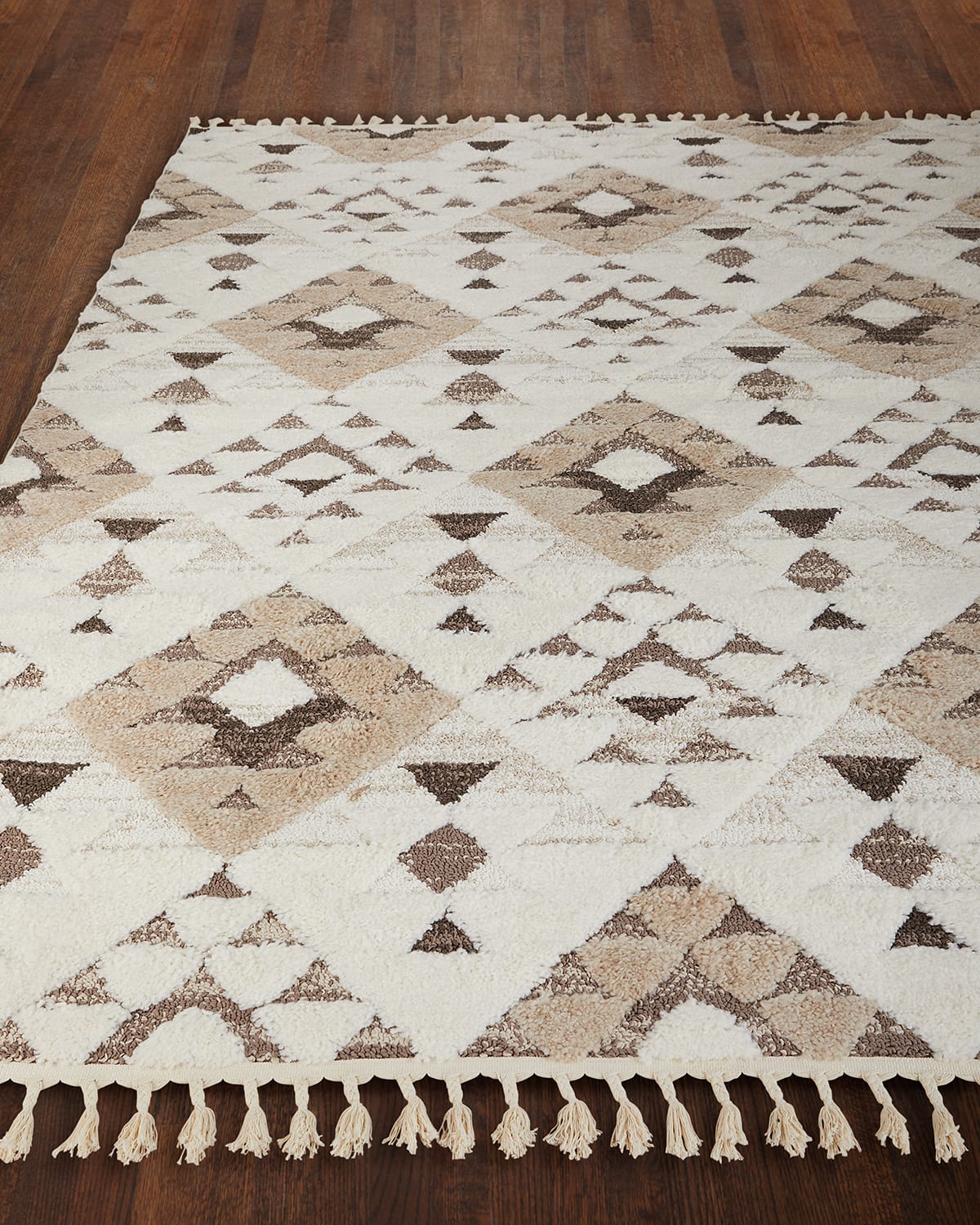 Kittie Power-Loomed Shag Rug, 6' x 9'