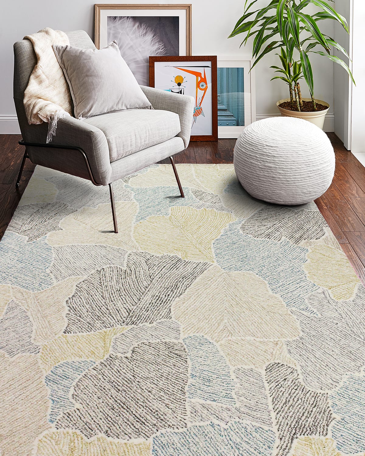 Eden Hand-Tufted Rug, 9' x 12'