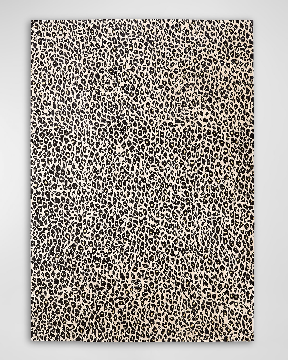Leopard Hand-Tufted Rug, 5' x 8'