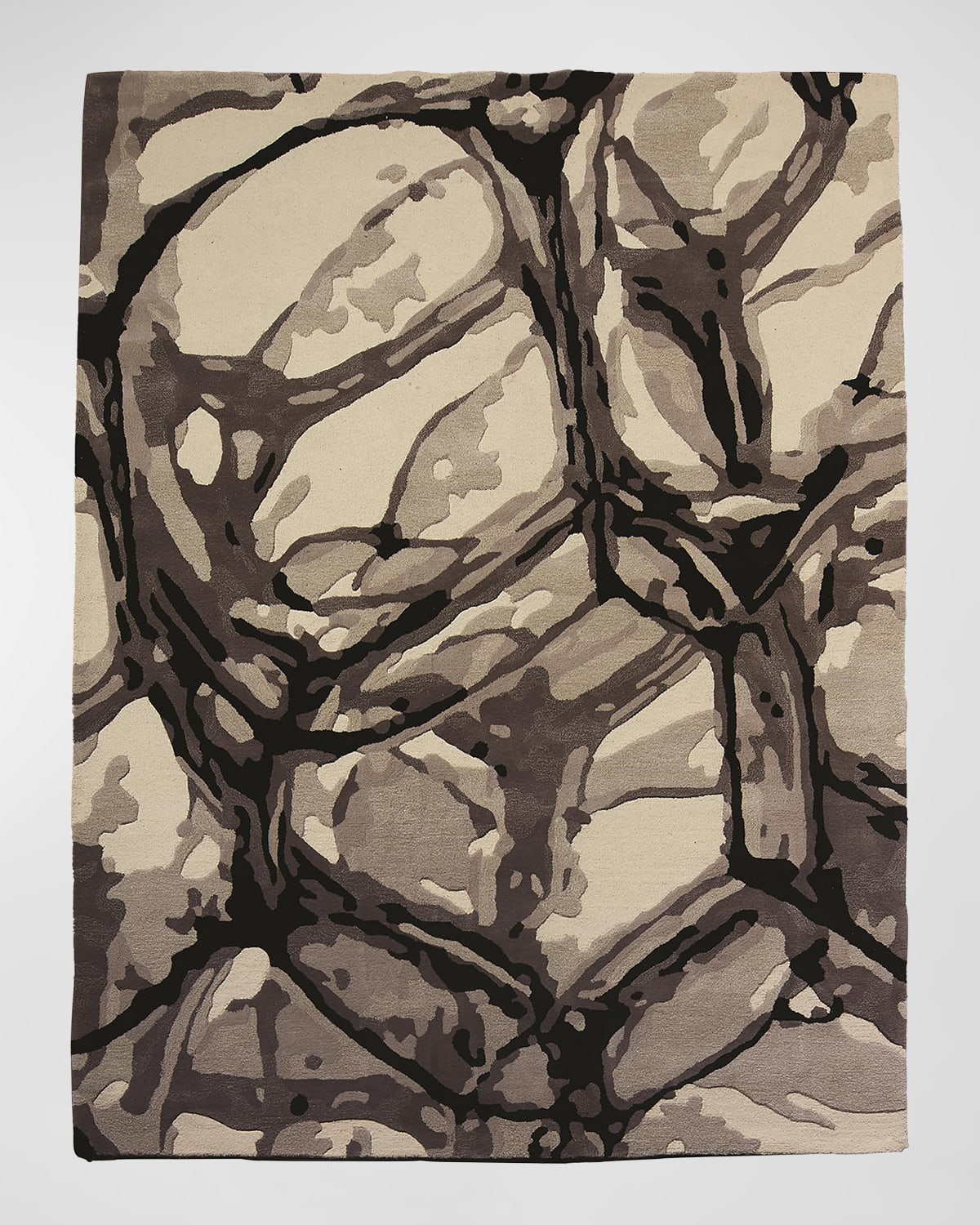 Eyes on the World Hand-Tufted Rug, 5' x 8'