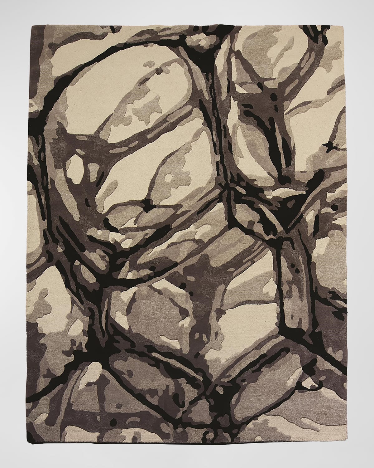 Eyes on the World Hand-Tufted Rug, 8' x 10'