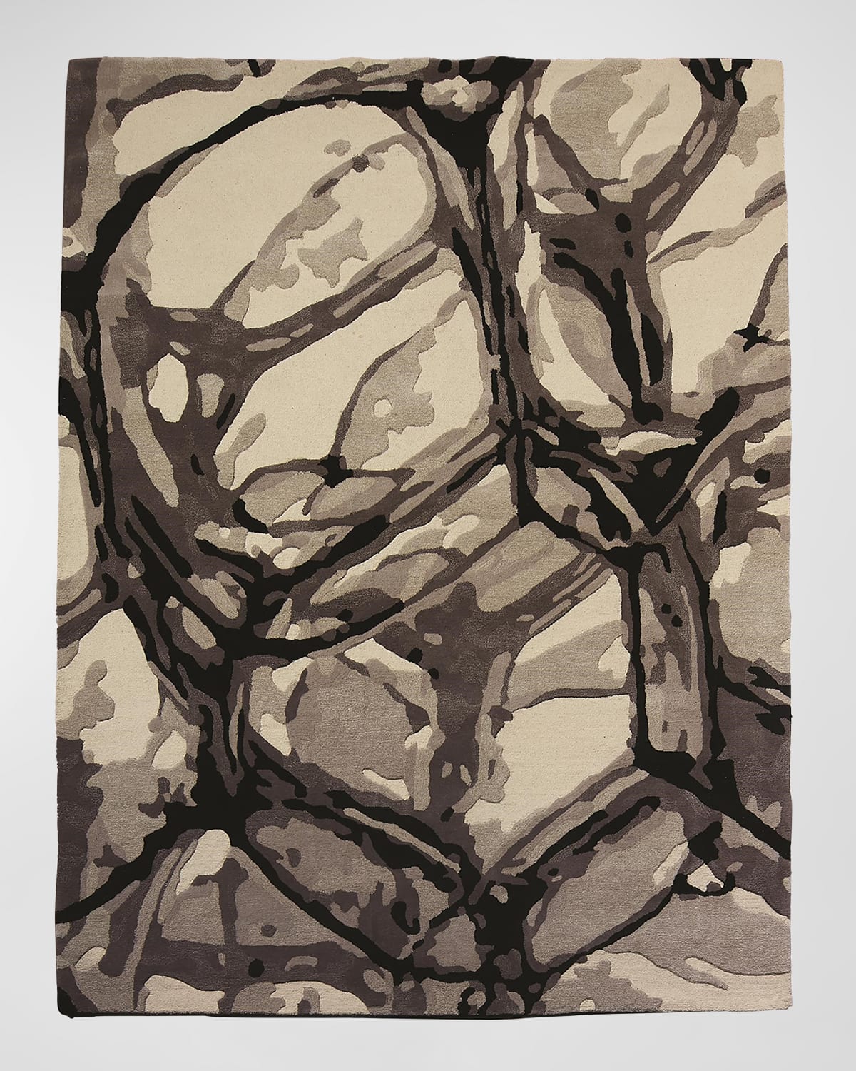 Eyes on the World Hand-Tufted Rug, 9' x 12'