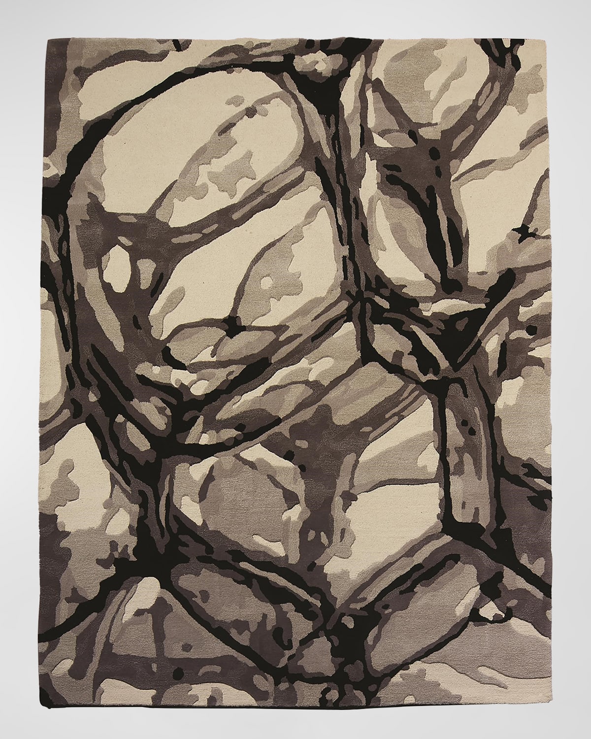 Eyes on the World Hand-Tufted Rug, 10' x 14'