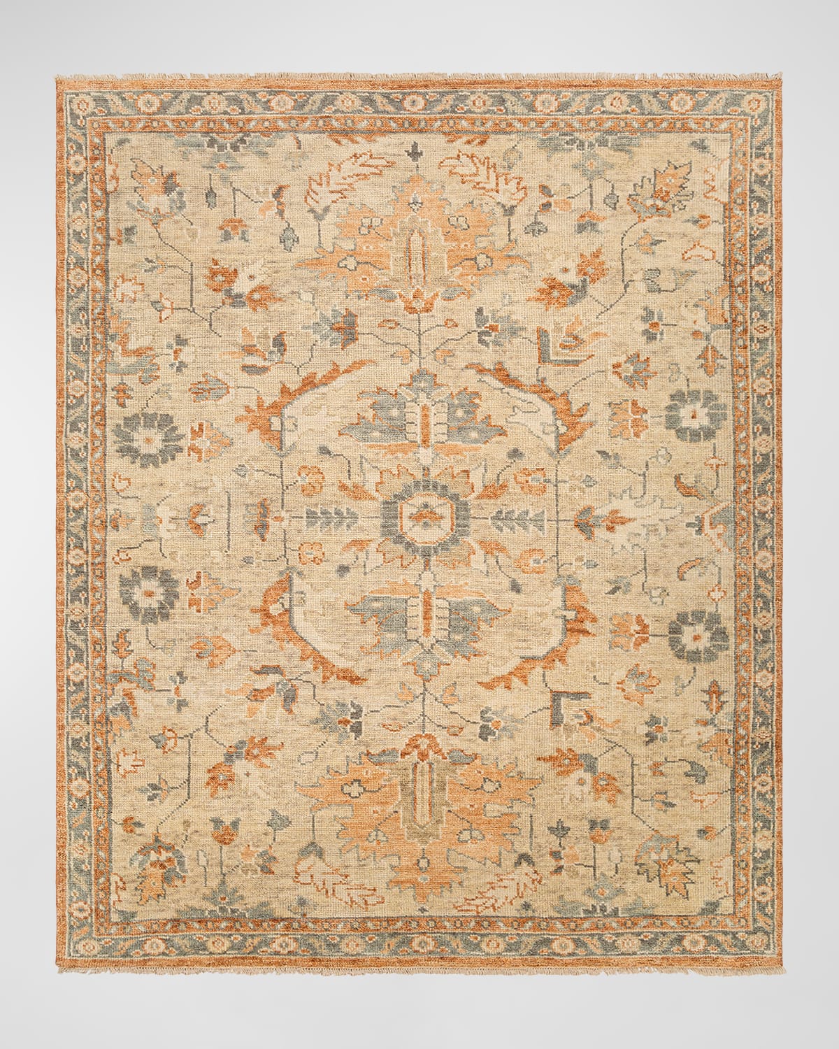 Velvette Hand-Knotted Rug, 6' x 9'