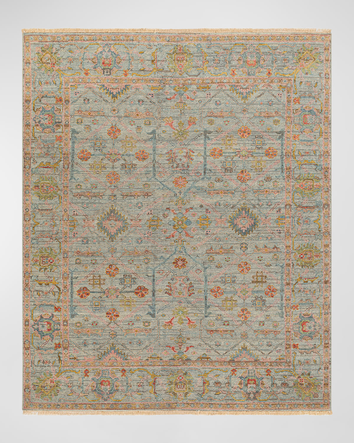 Brindle Hand-Knotted Rug, 8' x 10'