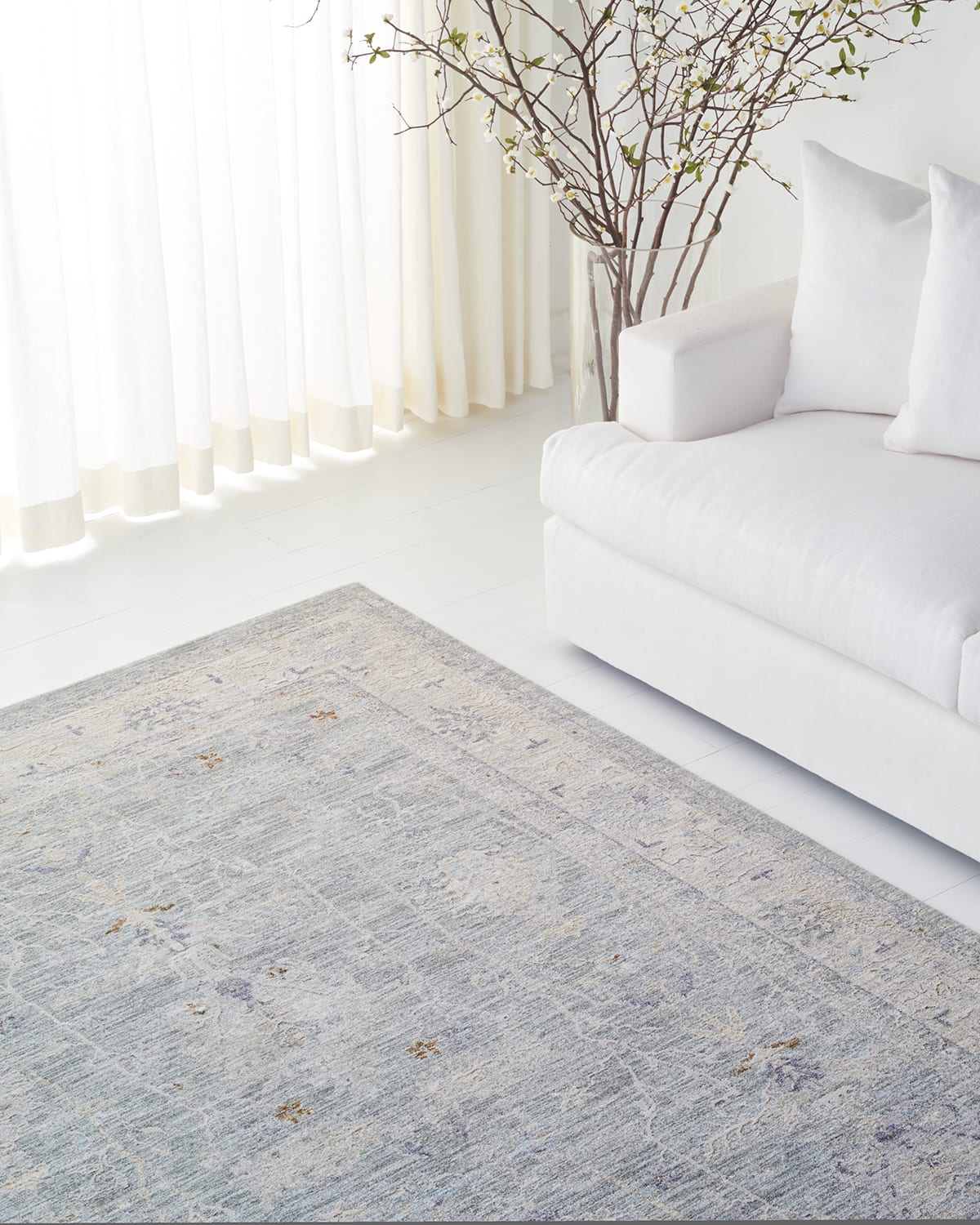 Edmund Power-Loomed Rug, 6' x 9'