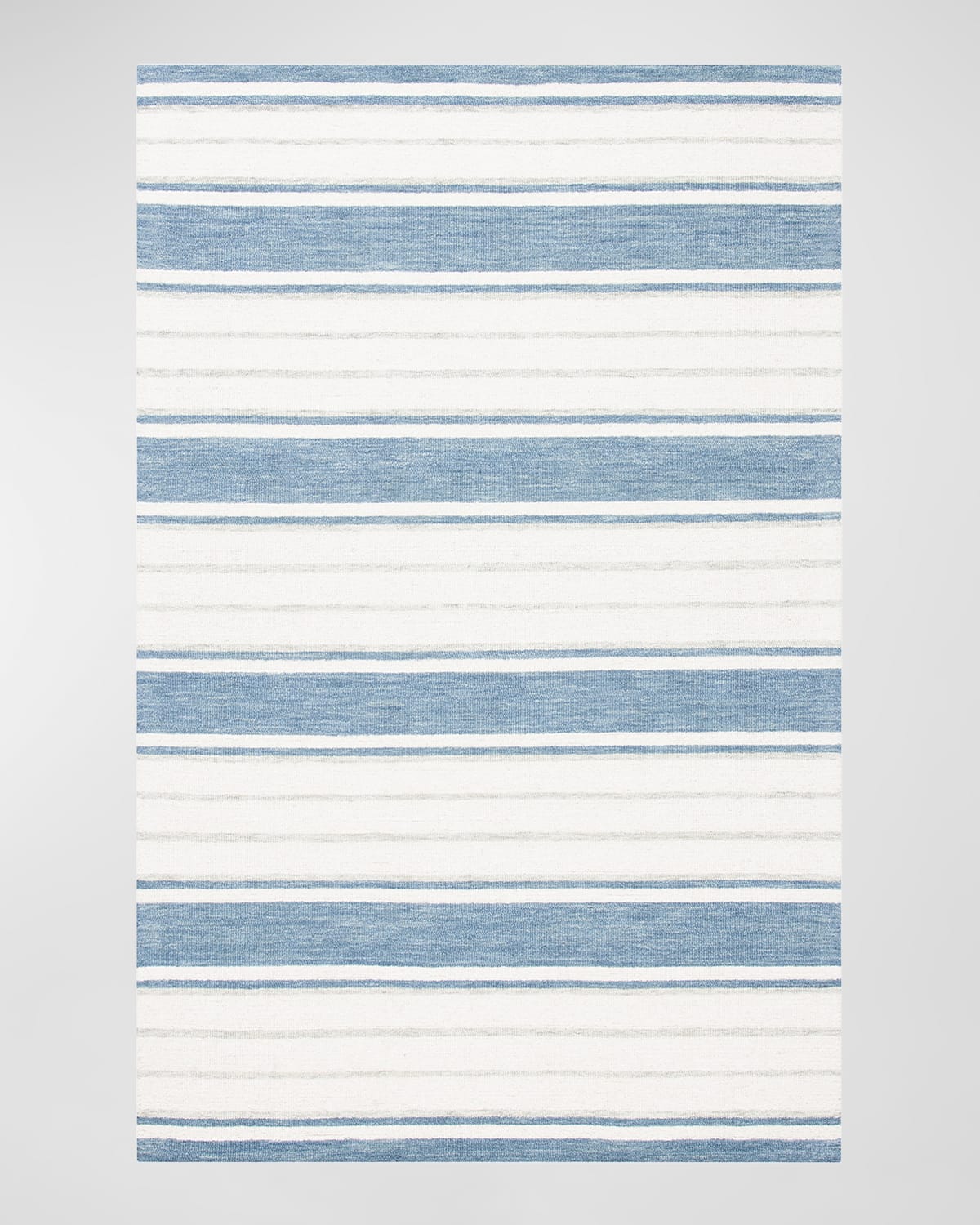 Ballast Stripe Hand-Tufted Rug, 8' x 10'