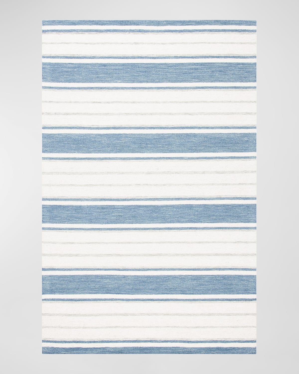 Ballast Stripe Hand-Tufted Rug, 9' x 12'