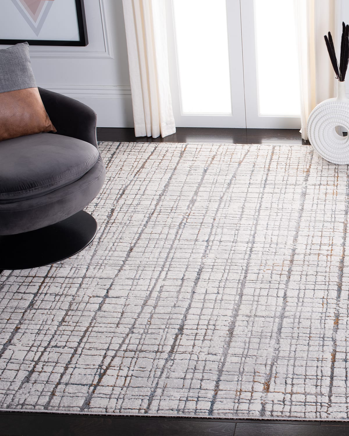 Zeena Power-Loomed Rug, 9' x 12'