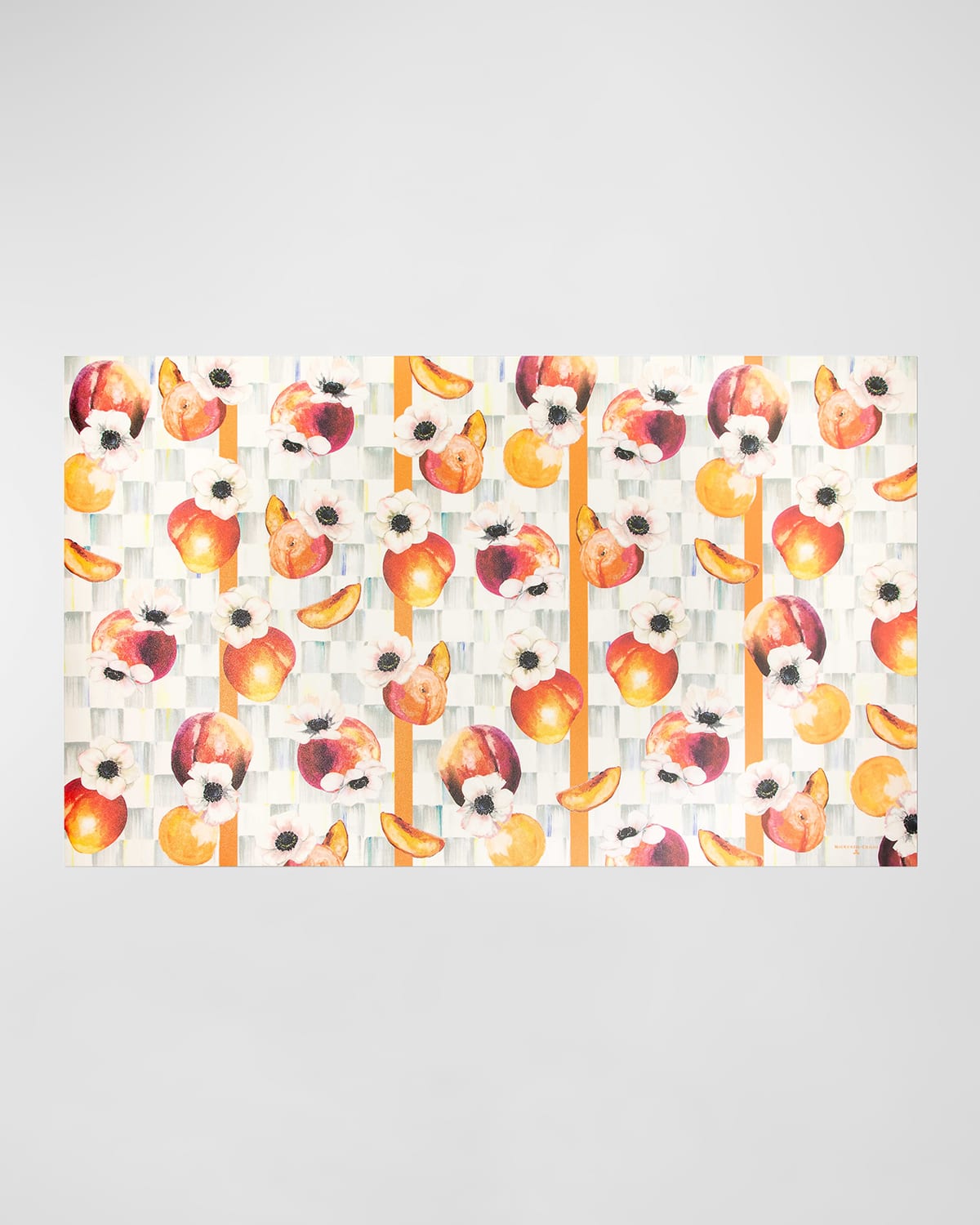 Peaches & Anemones Floor Mat, 3' x 5'