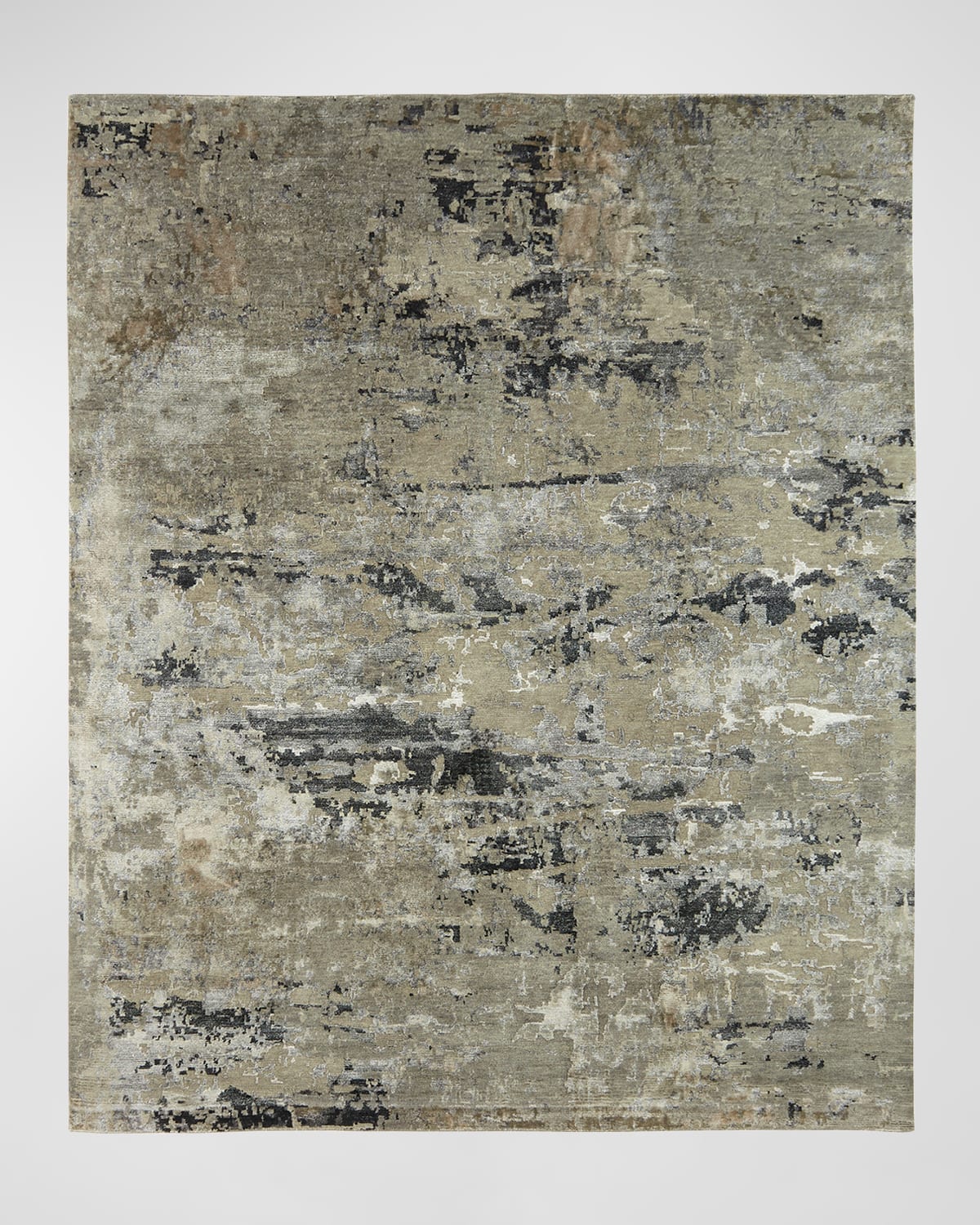 Driftwood Hand-Knotted Rug, 8' x 10'